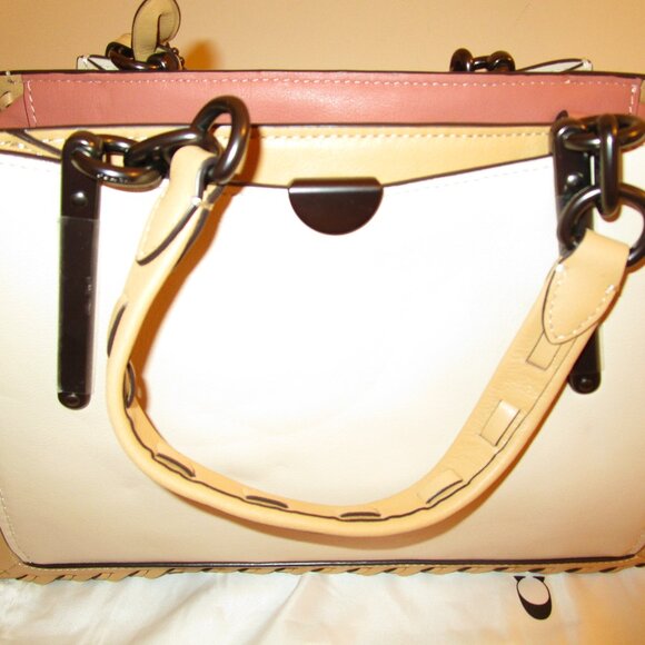 Coach Dreamer Colorblock Satchel - Picture 9 of 16